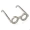 Homeroots 6.5 x 6 x 2 in. Gafas Round Silver Spectacles Accent 354794 - alternate 6